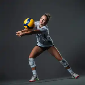 Volleyballspielerin